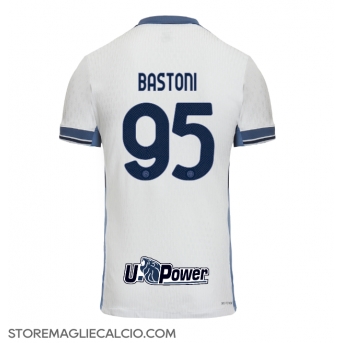 Inter Milan Alessandro Bastoni #95 Maglia Gara Trasferta Repliche 2024-25
